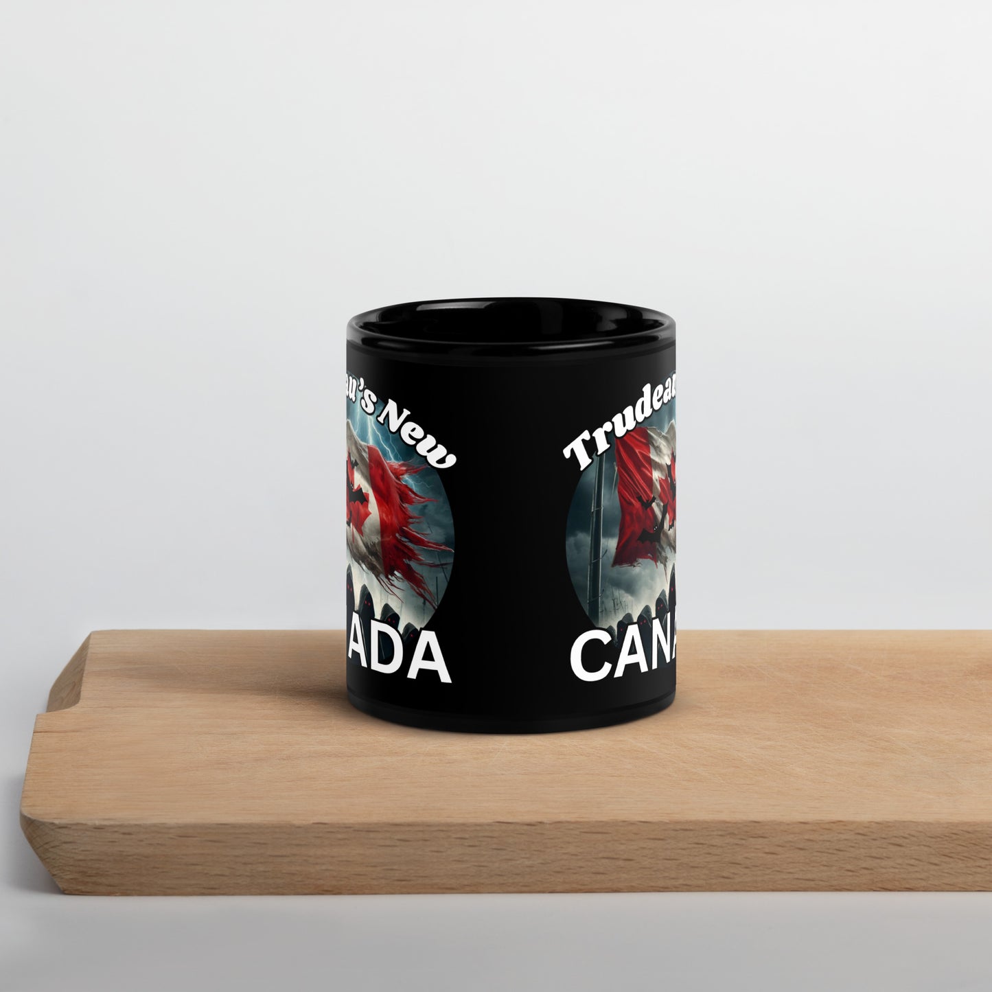 Trudeaus New Canada. Black Glossy Mug