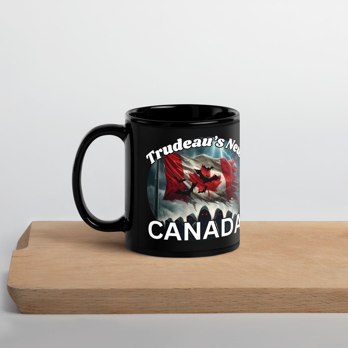 Trudeaus New Canada. Black Glossy Mug