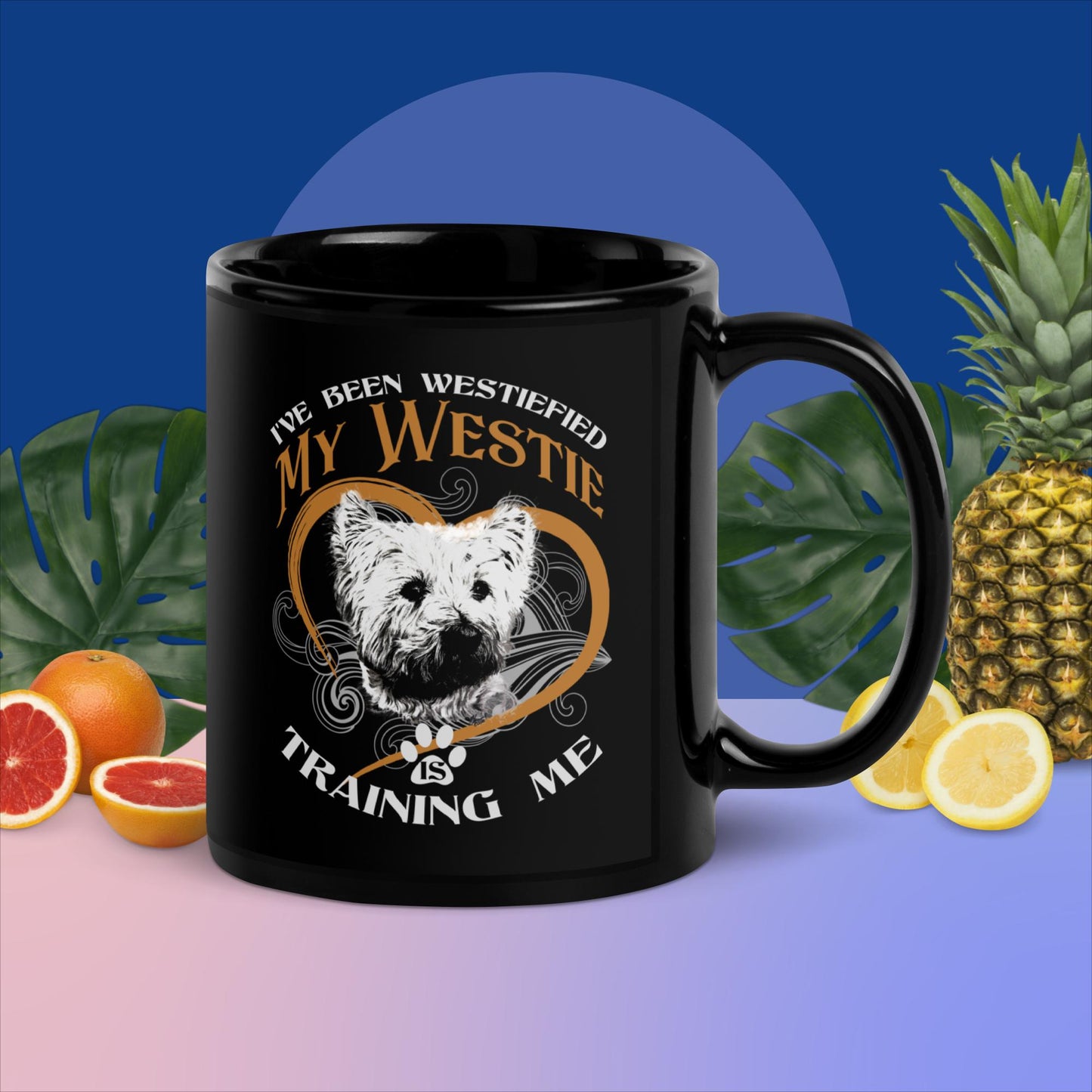 I've Been Westified. Black Glossy Mug