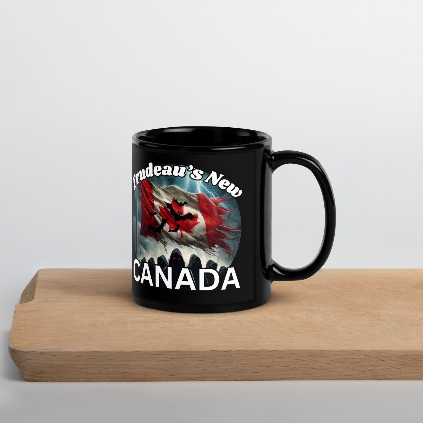 Trudeaus New Canada. Black Glossy Mug