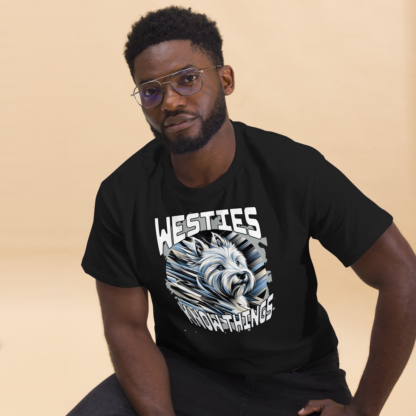 Westies Know Things. Men's classic tee