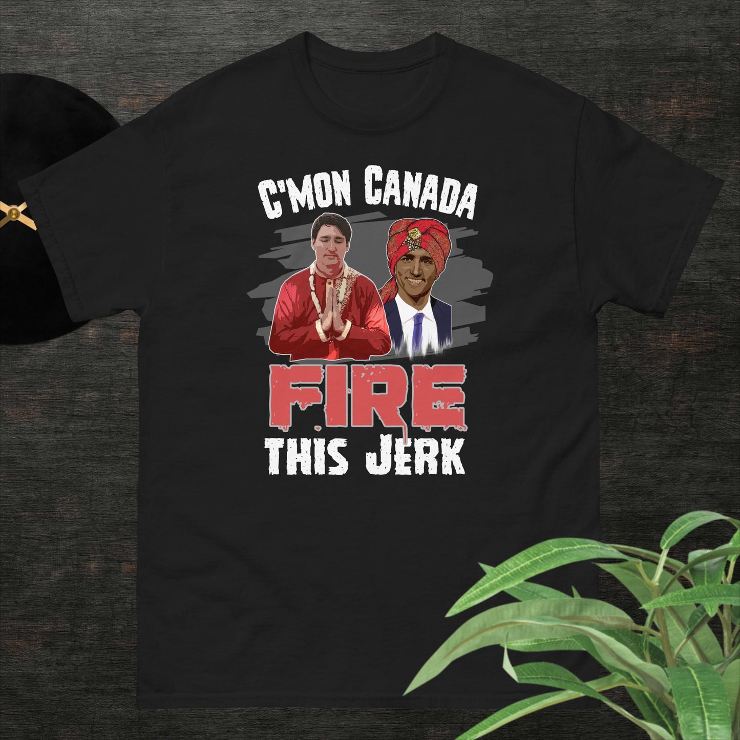 Men's classic tee. C'mon Canada Fire This Jerk.