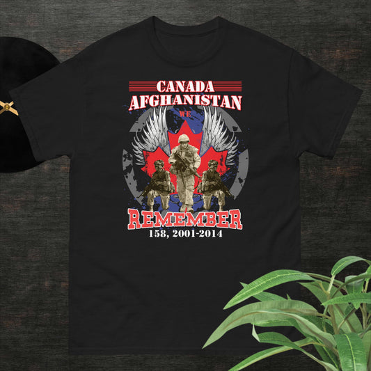 Men's classic tee. Canada Afghanistan