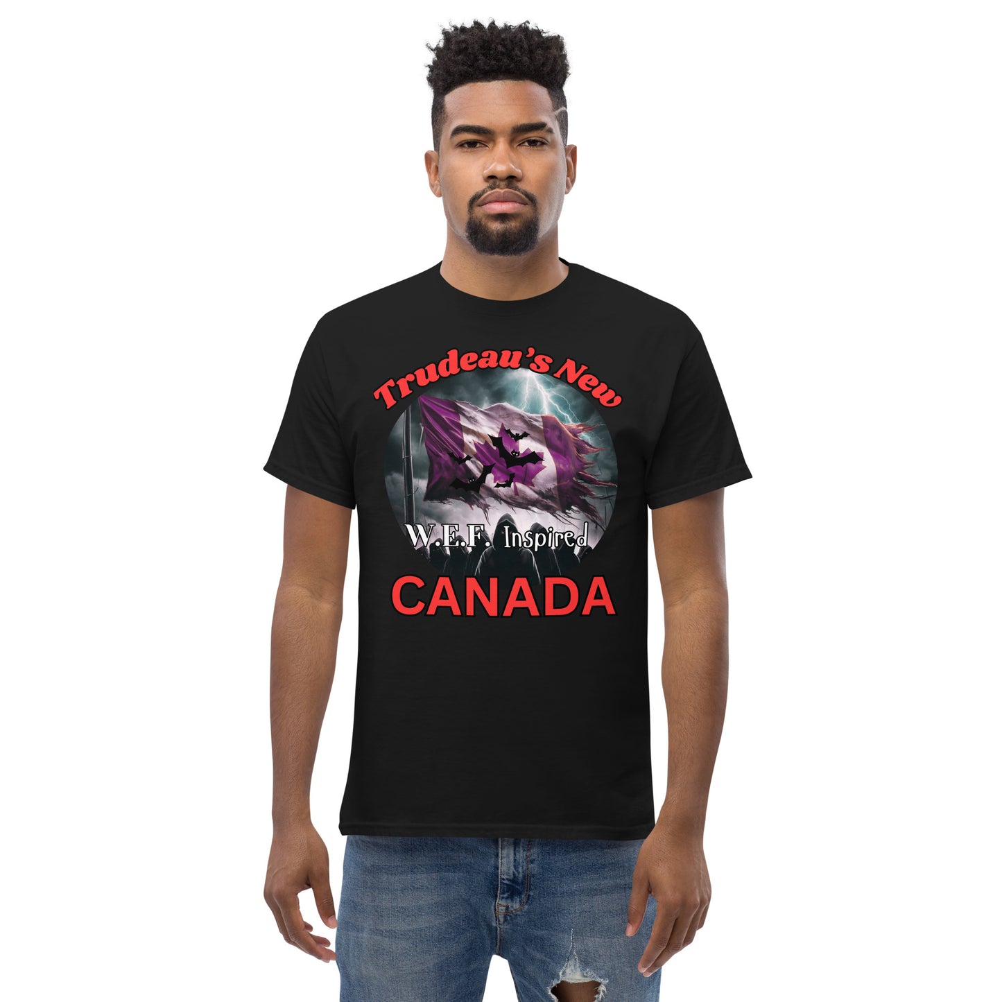 Trudeau's New Canada. Men's classic tee