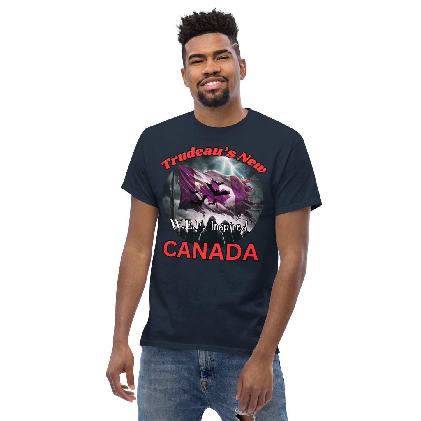 Trudeau's New Canada. Men's classic tee