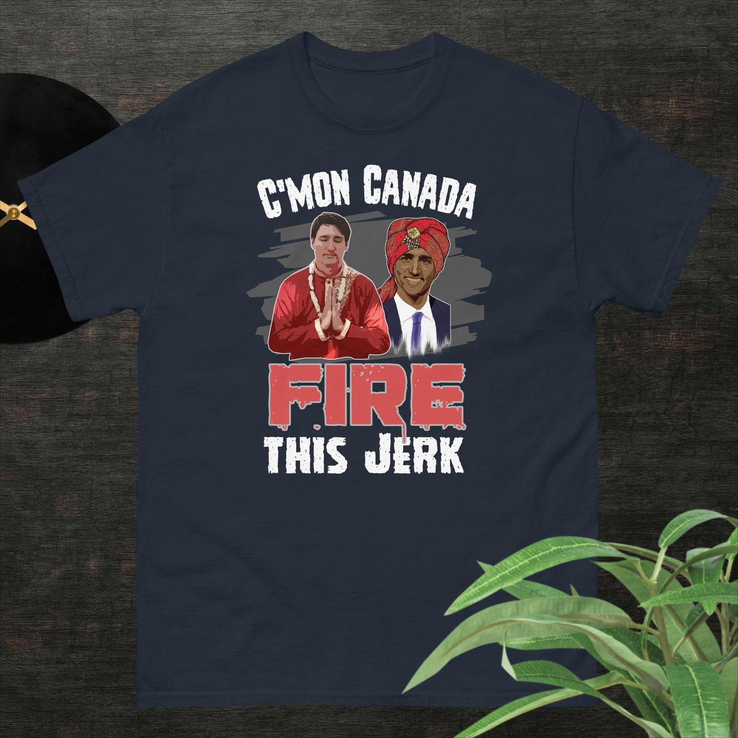 Men's classic tee. C'mon Canada Fire This Jerk.