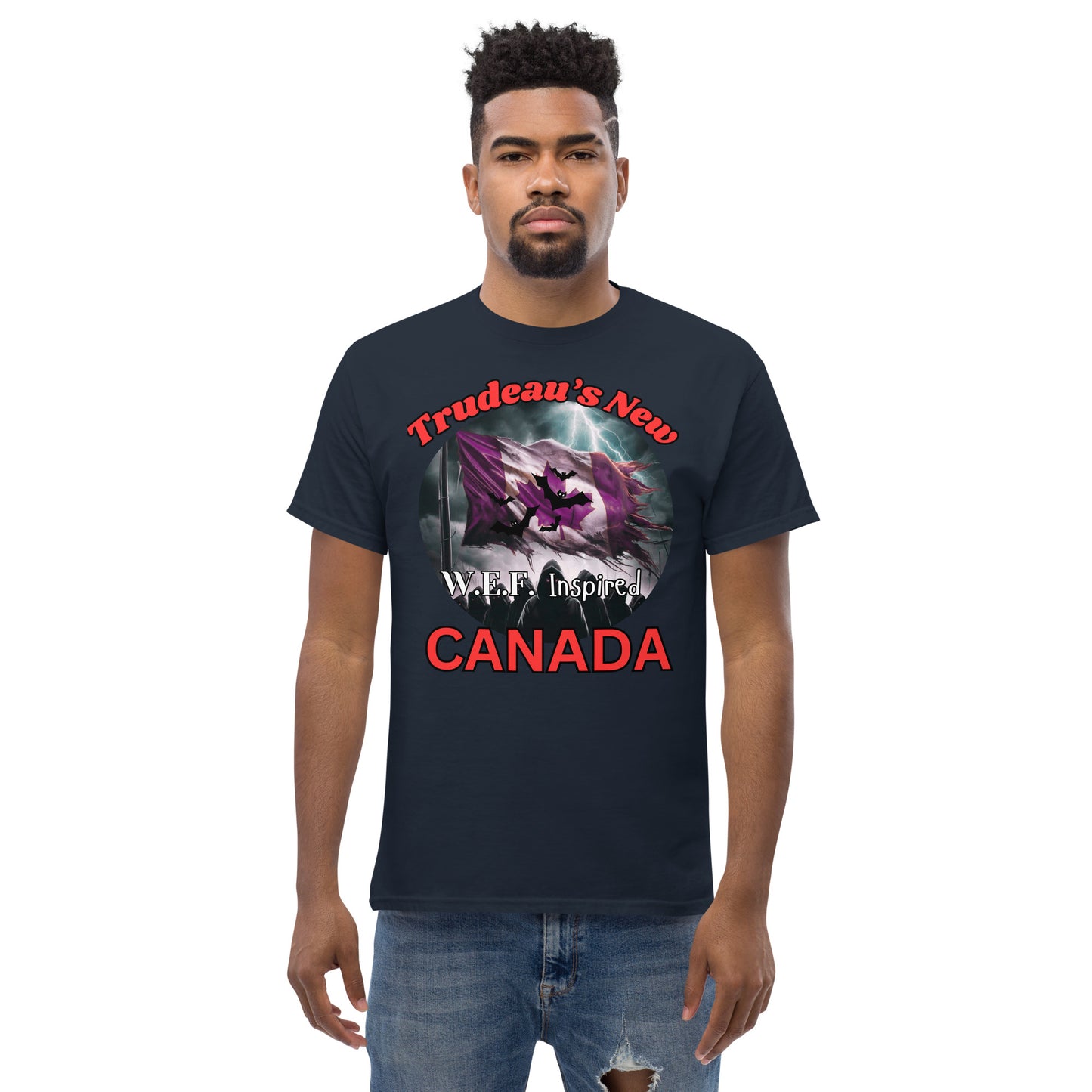 Trudeau's New Canada. Men's classic tee