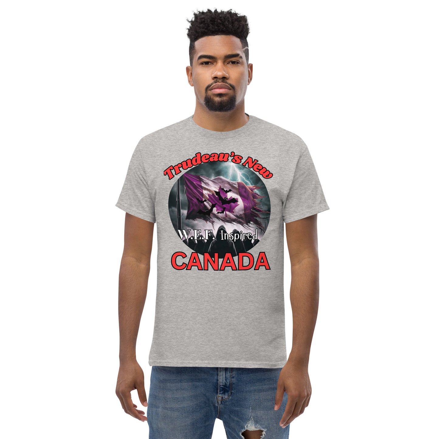 Trudeau's New Canada. Men's classic tee