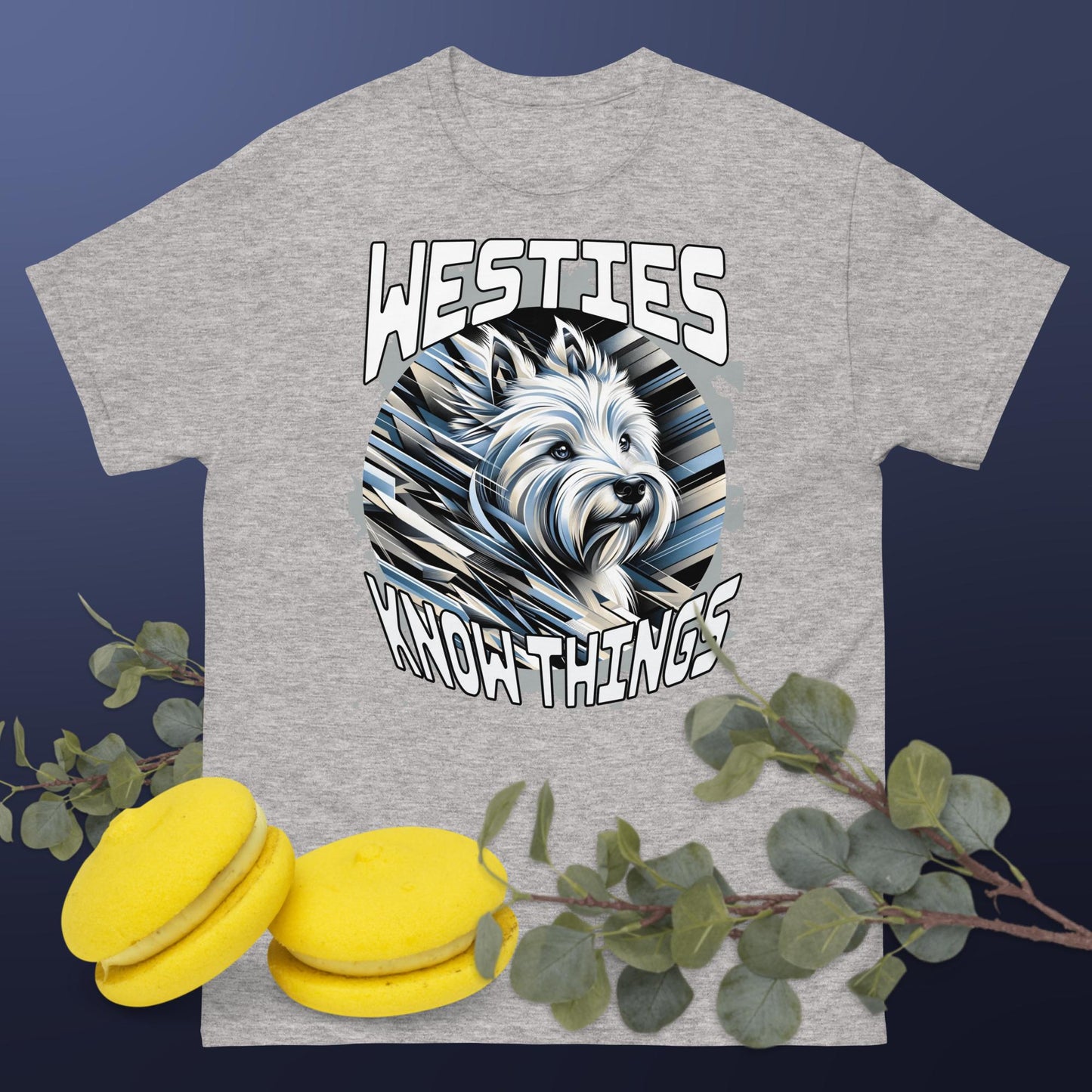 Men's classic tee. Westies know Things