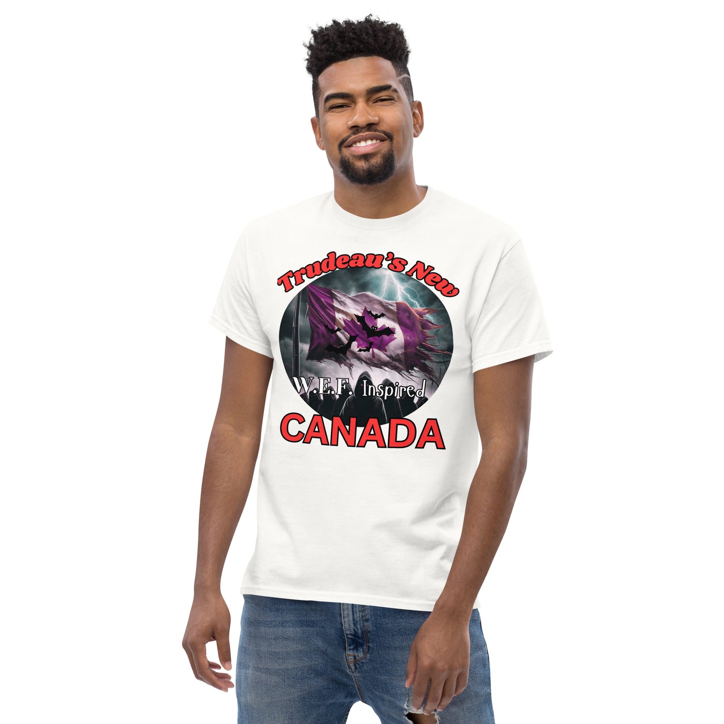 Trudeau's New Canada. Men's classic tee