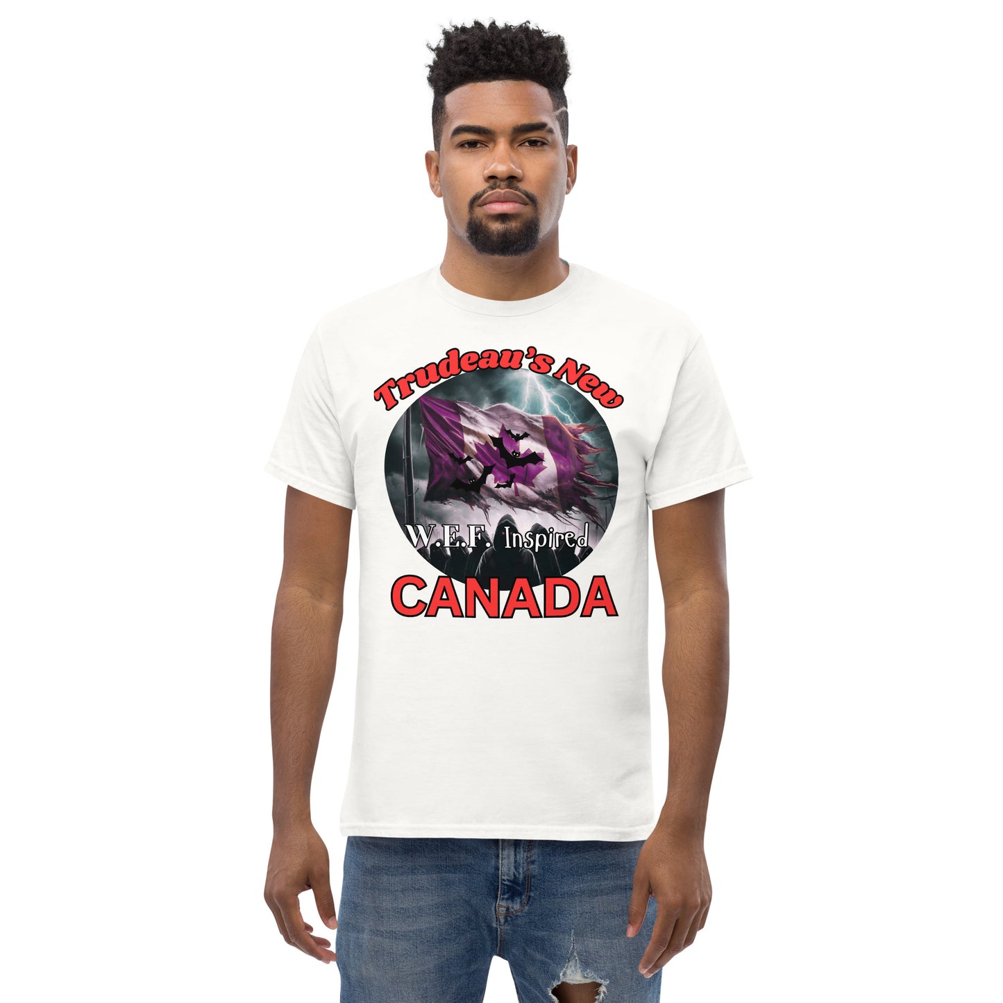 Trudeau's New Canada. Men's classic tee