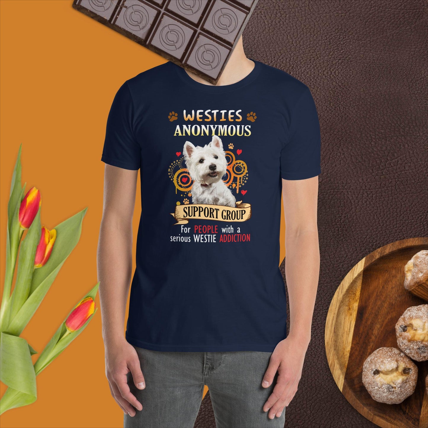 Unisex T-Shirt. Westies Anonymous