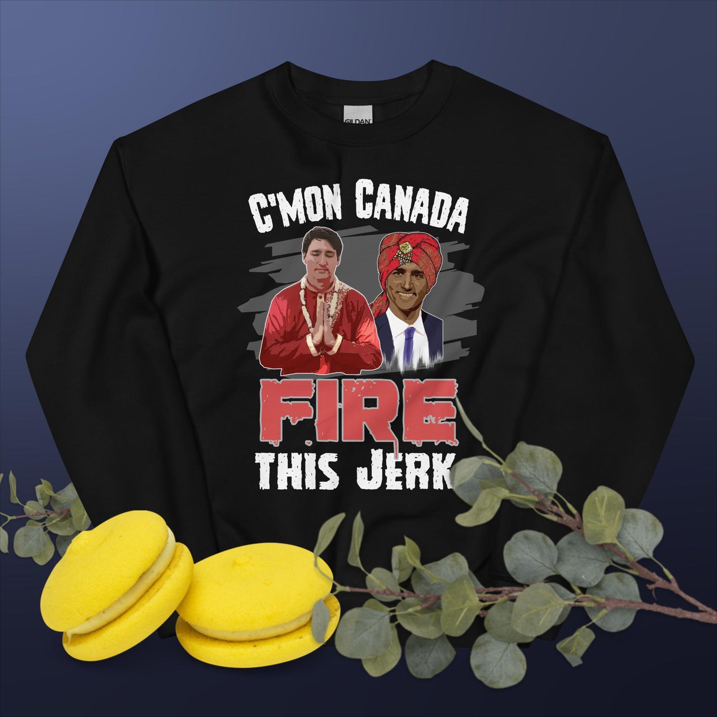 Unisex Sweatshirt.C'mon Canada Fire This Jerk