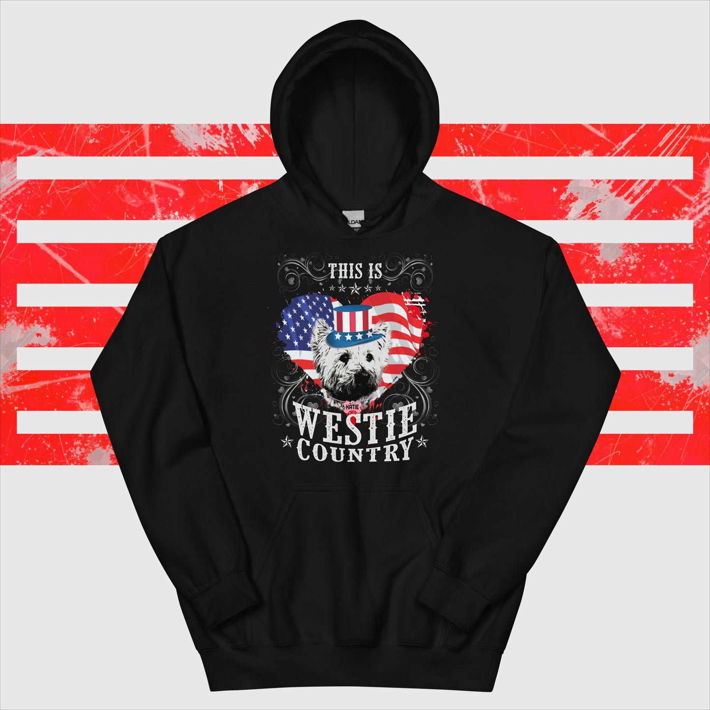 Unisex Hoodie. This is Westie Country.