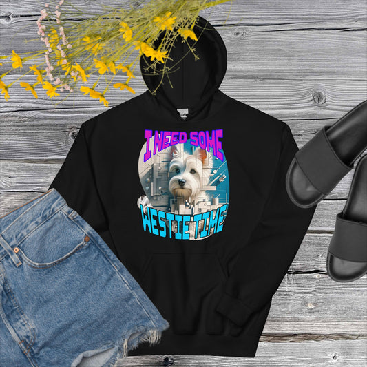 Unisex Hoodie. I Need Some Westie Time.