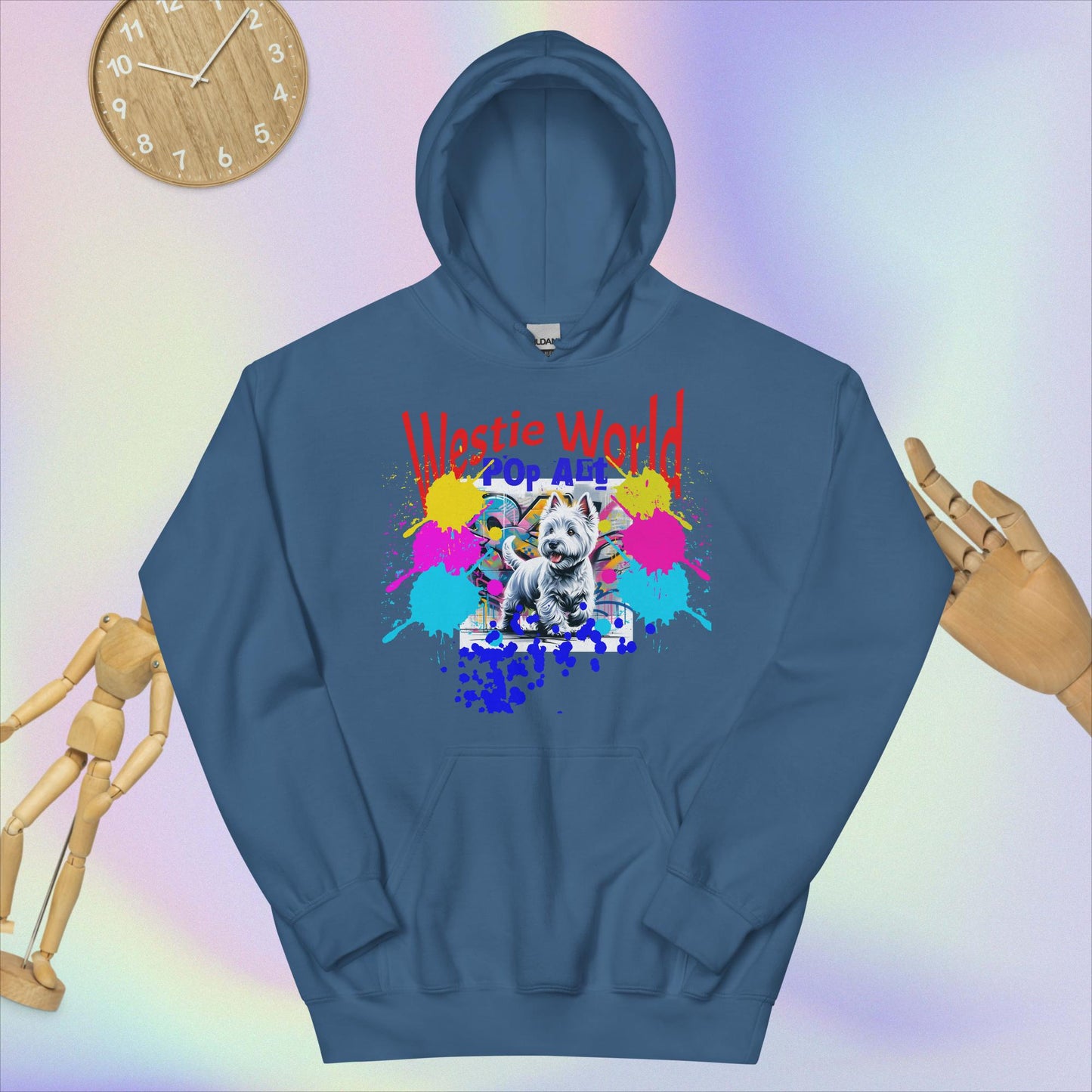 Unisex Hoodie. Westie World