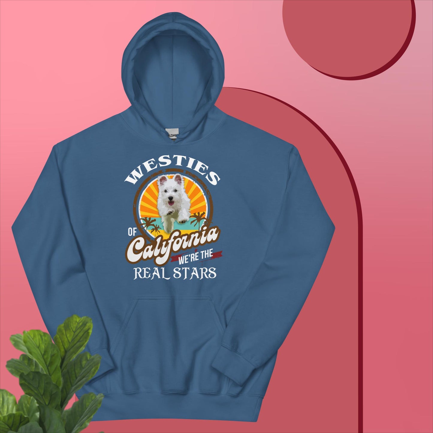 Unisex Hoodie. Westies of California.