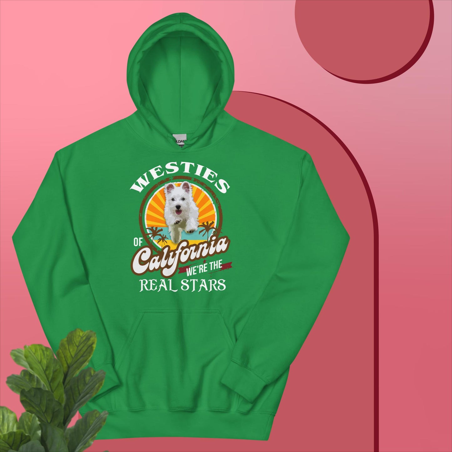 Unisex Hoodie. Westies of California.