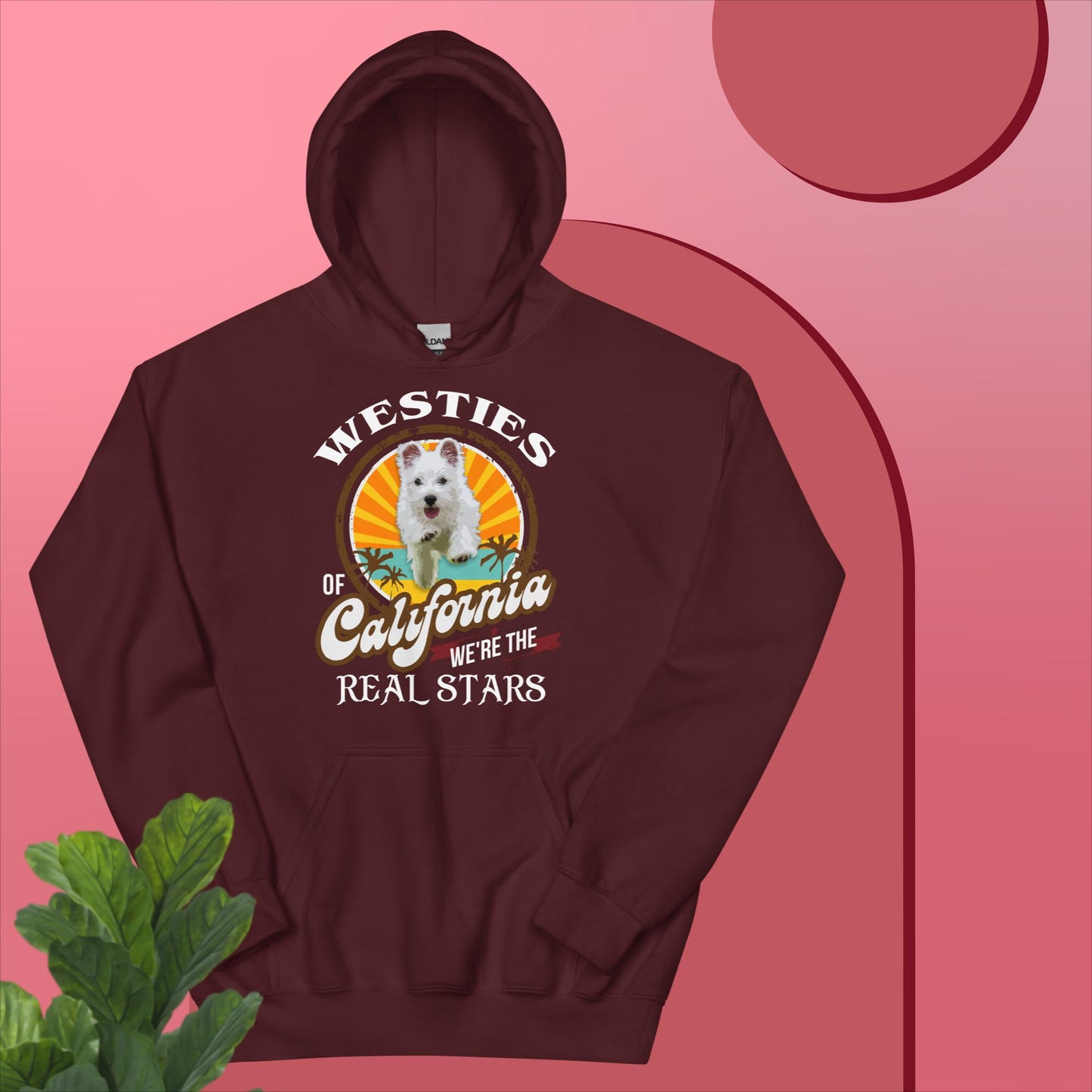 Unisex Hoodie. Westies of California.