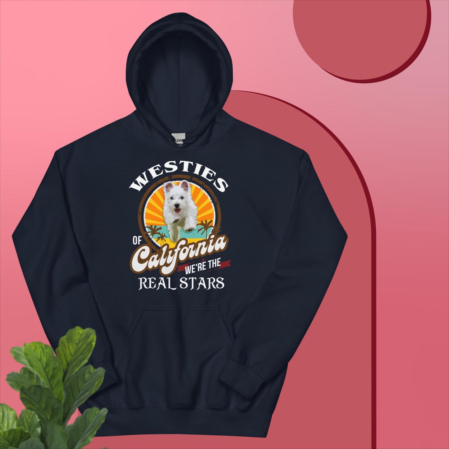 Unisex Hoodie. Westies of California.