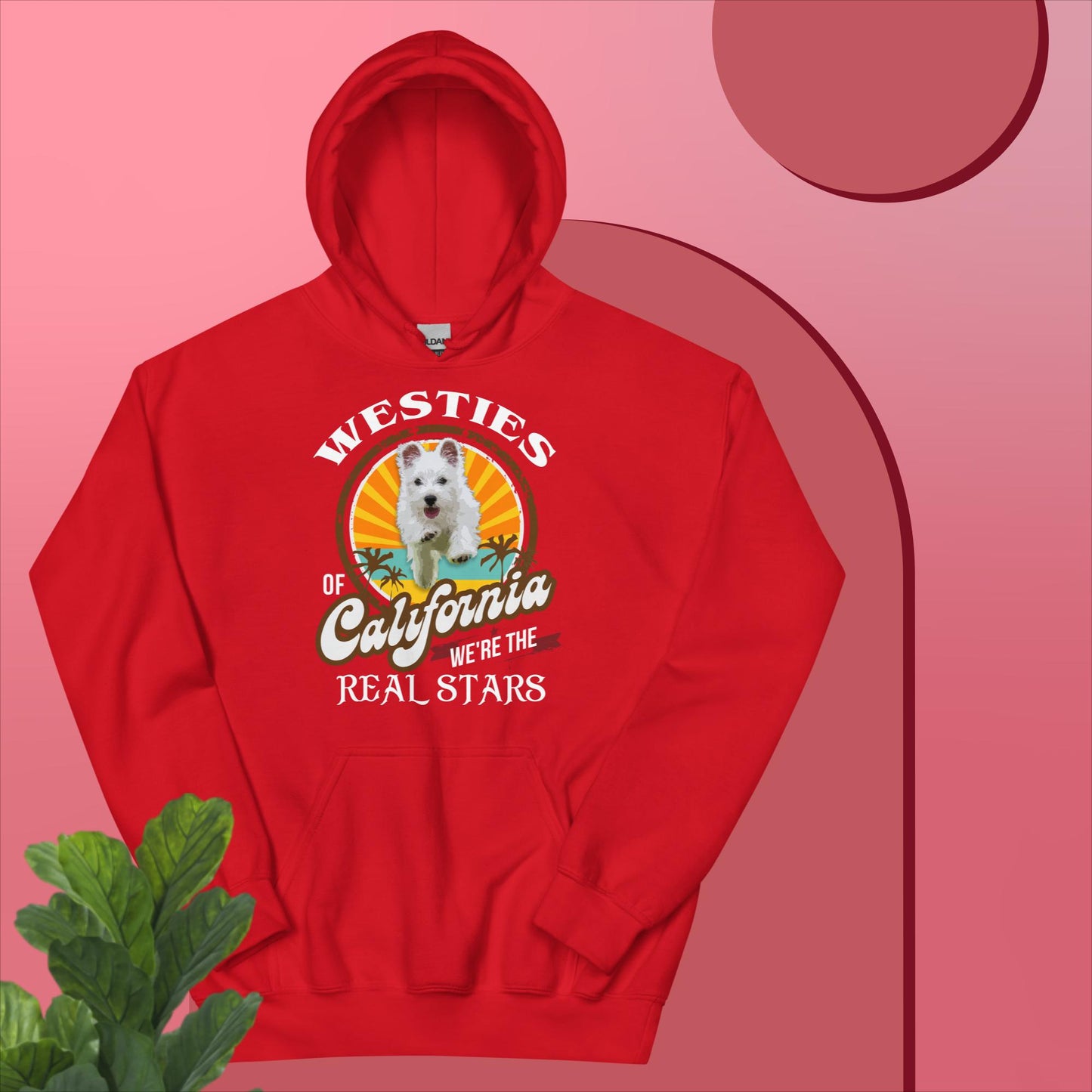 Unisex Hoodie. Westies of California.