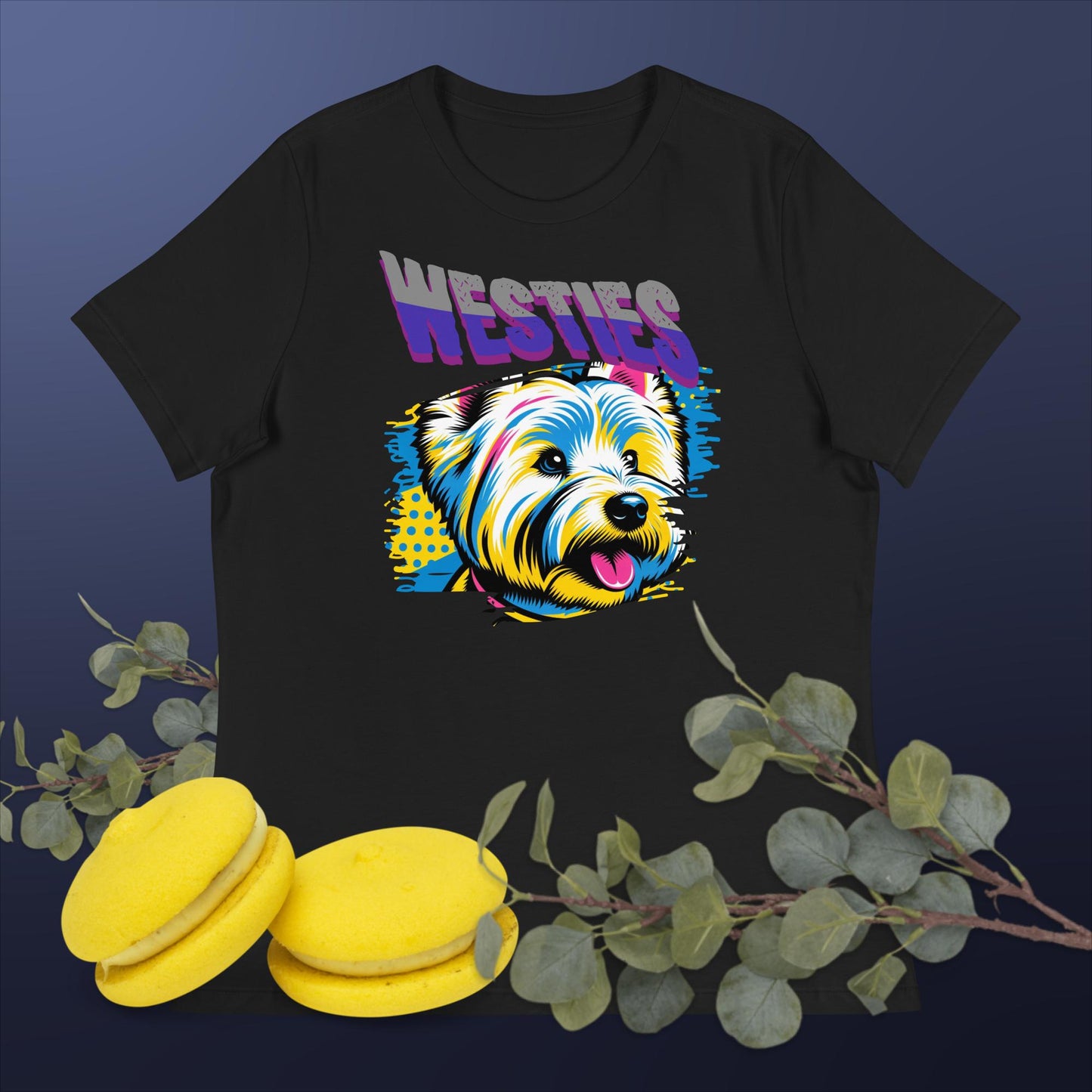 Women's Relaxed T-Shirt. Westies