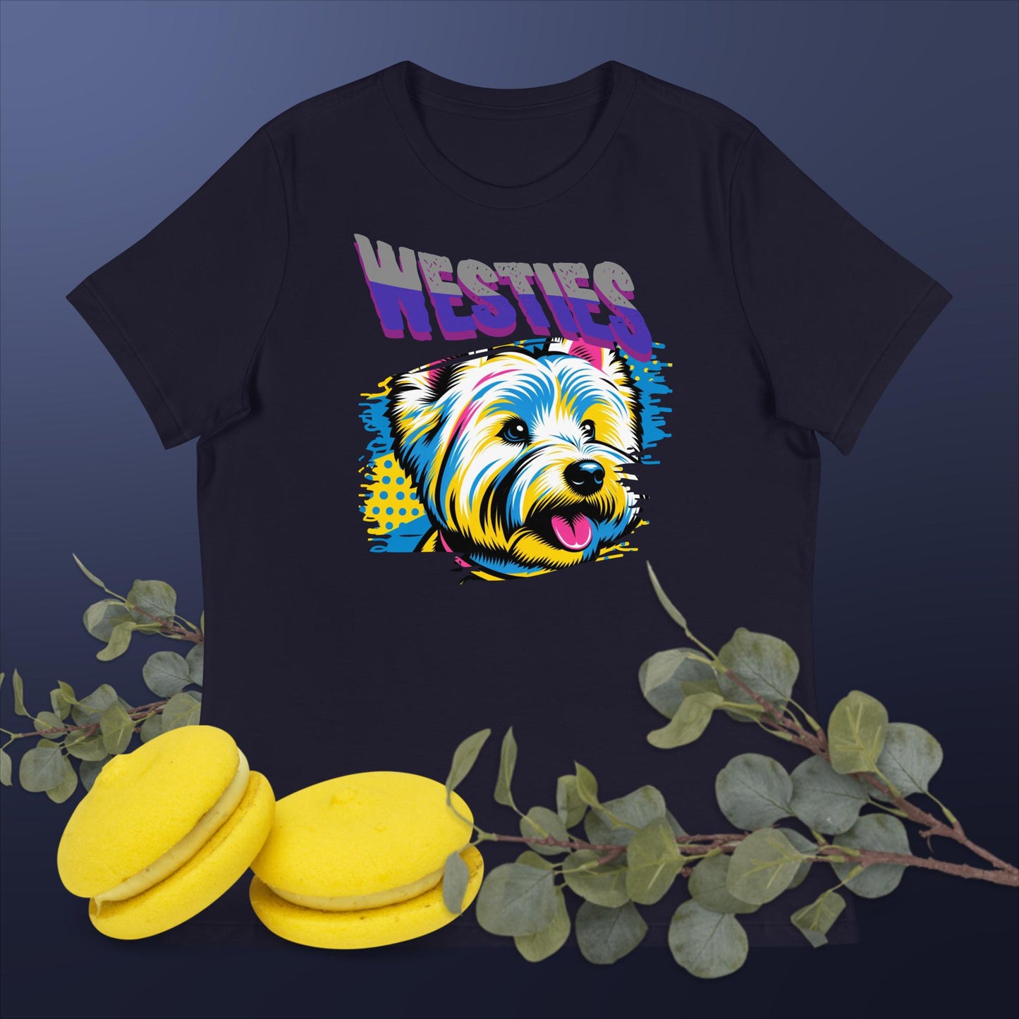 Women's Relaxed T-Shirt. Westies