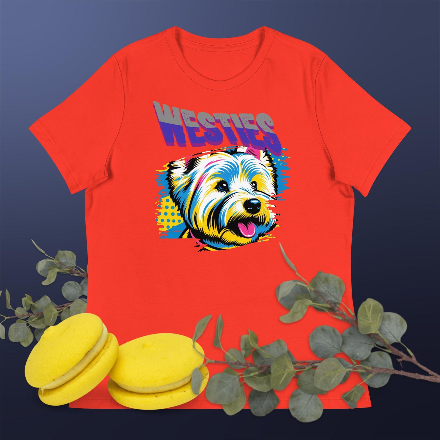 Women's Relaxed T-Shirt. Westies